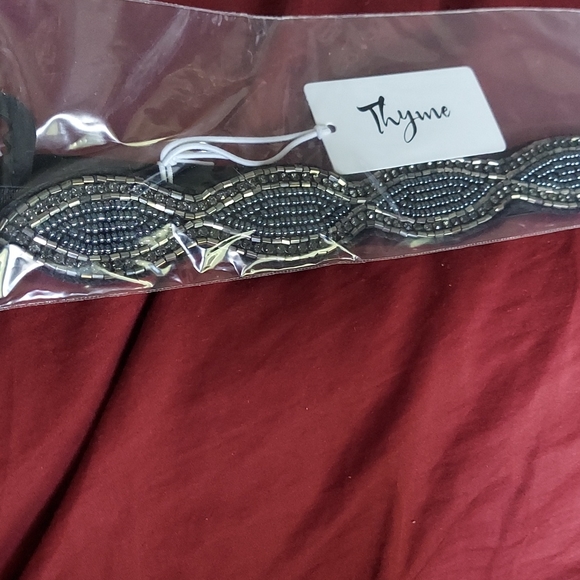 Xxs/xs stretchy black beads belt - Picture 5 of 5